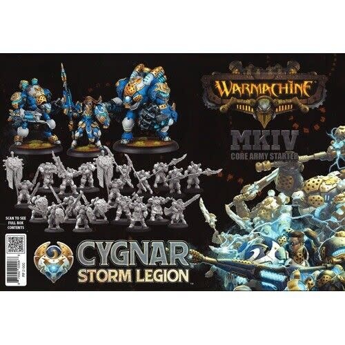 Warmachine MKIV Cygnar (PIP21000) Storm Legion Core Army Starter