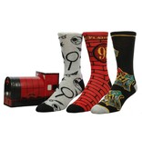 Bioworld HARRY POTTER - Men's Assorted 3 Pack Socks