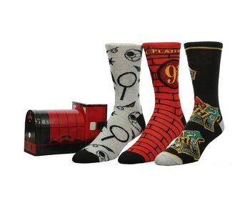 HARRY POTTER - Men's Assorted 3 Pack Socks