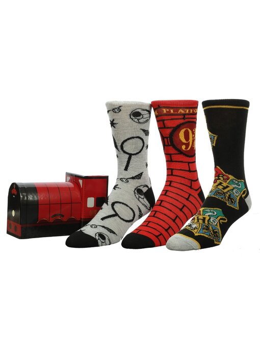 HARRY POTTER - Men's Assorted 3 Pack Socks