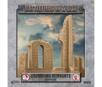 Battlefield In A Box : Crumbling Remnants Sandstone