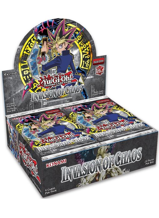 Yu-Gi-Oh! Invasion Of Chaos Booster Box -  25th
