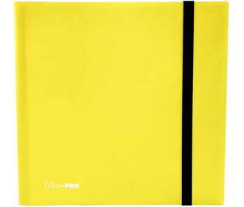 Ultra Pro Binder Pro Eclipse 12 Pocket Lemon Yellow