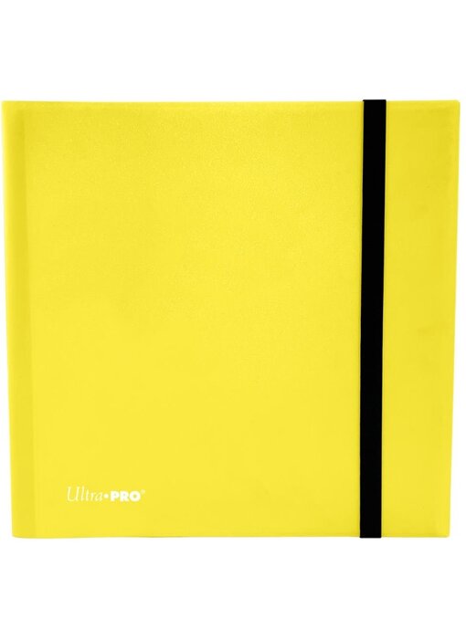 Ultra Pro Binder Pro Eclipse 12 Pocket Lemon Yellow