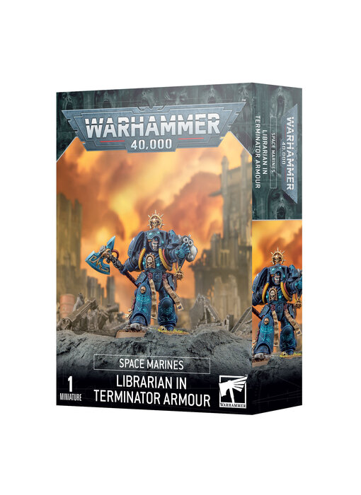 Space Marine Librarian In Terminator Armour