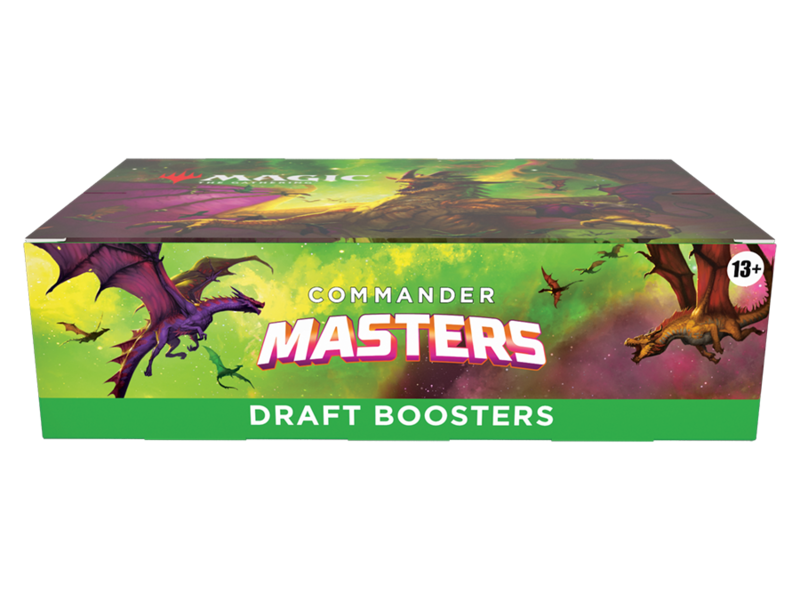 Magic The Gathering MTG Commander Masters Draft Booster Box