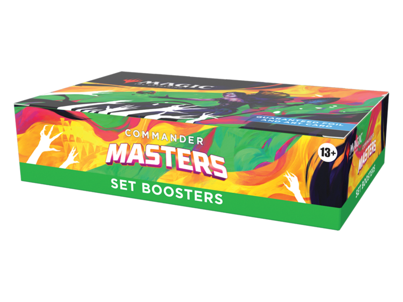 Magic The Gathering MTG Commander Masters Set Booster Box