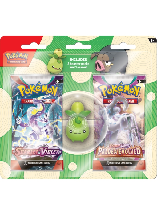 Pokemon TCG - Back to School - Eraser Blister 2023