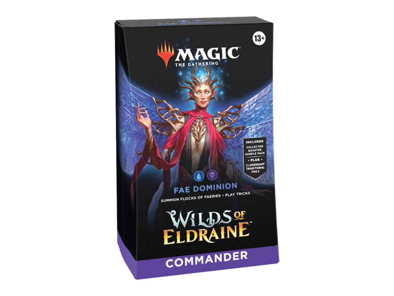 Magic The Gathering MTG Wilds of Eldraine - Commander Deck - Fae Dominion
