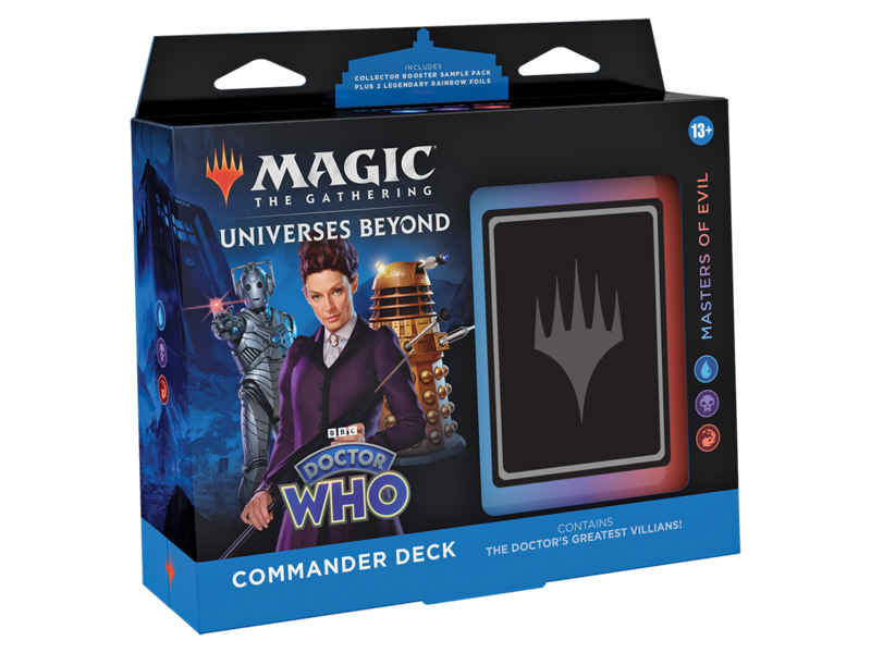 Magic The Gathering MTG Doctor Who - Commander Deck - Masters of Evil