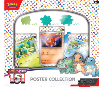 Pokemon TCG - Scarlet & Violet 151 Poster Collection