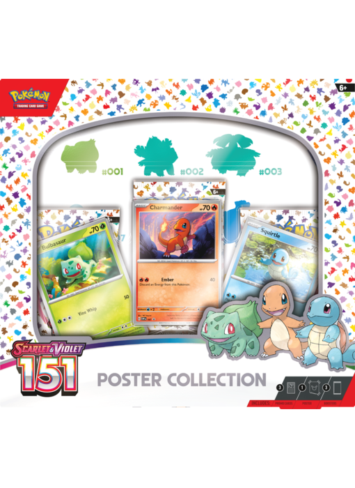 Pokemon TCG - Scarlet & Violet 151 Poster Collection