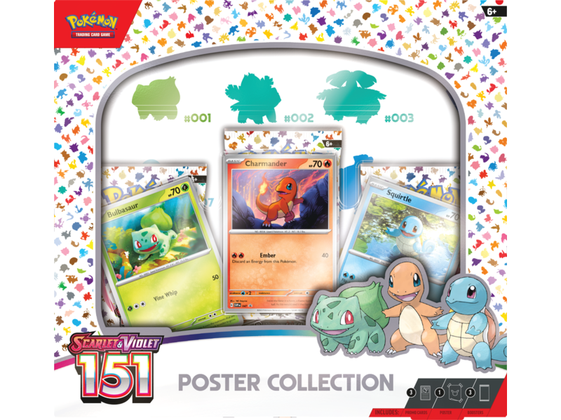 Pokémon Trading cards Pokemon TCG - Scarlet & Violet 151 Poster Collection