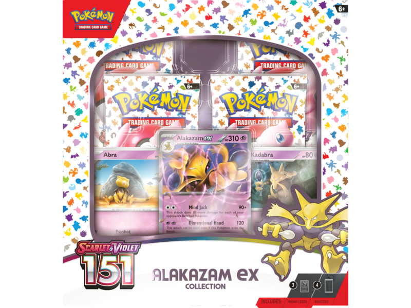 Pokémon Trading cards Pokemon TCG - Scarlet & Violet 151 Alakazam EX Collection Box