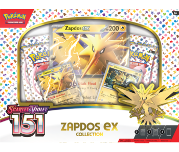 Pokemon TCG - Scarlet & Violet 151 Zapdos EX Collection Box