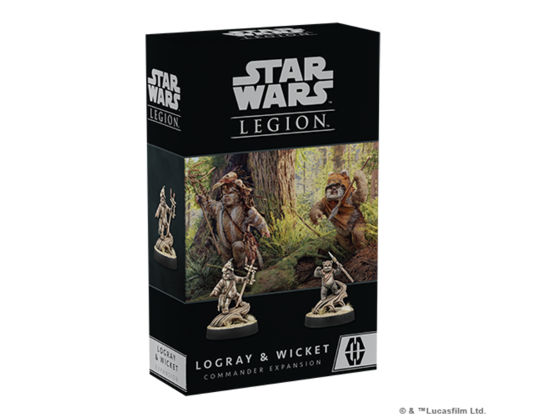 Fantasy Flight Games Star Wars Legion - Logrey & Wicket Commander Expansion