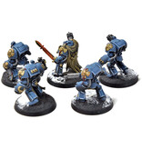 Games Workshop SPACE MARINES 5 Terminators #1 Space Hulk WELL PAINTED Warhammer 40K