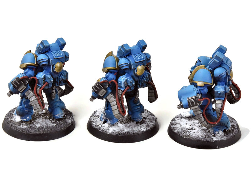Games Workshop SPACE MARINES 3 Aggressors #1 PRO PAINTED Warhammer 40K