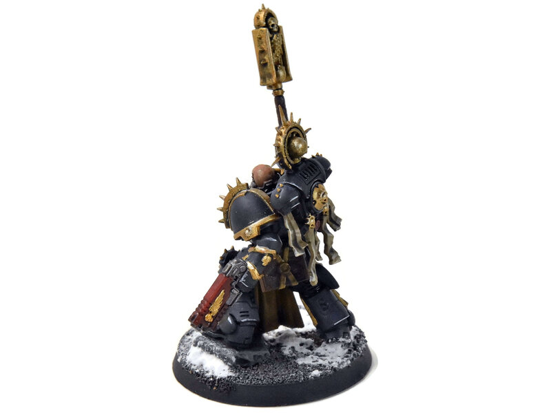 Games Workshop SPACE MARINES Primaris Chaplain Indomitus #1 WELL PAINTED Warhammer 40K