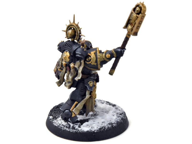 Games Workshop SPACE MARINES Primaris Chaplain Indomitus #1 WELL PAINTED Warhammer 40K