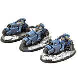 Games Workshop SPACE MARINES Primaris Outriders #1 PRO PAINTED Warhammer 40K