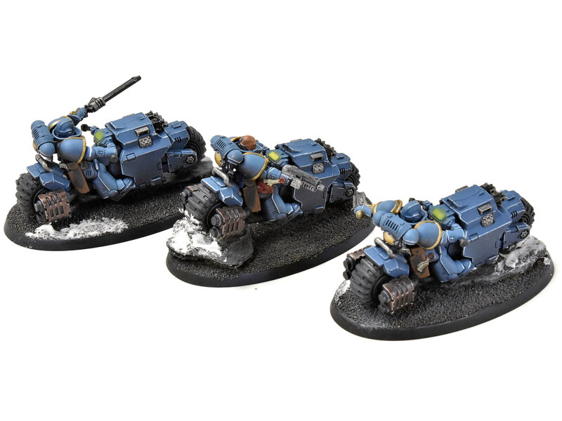 Games Workshop SPACE MARINES Primaris Outriders #1 PRO PAINTED Warhammer 40K