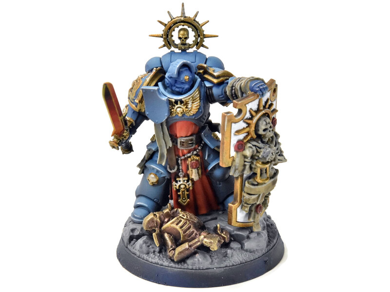 Games Workshop SPACE MARINES Indomitus Captain #1 WELL PAINTED Warhammer 40K