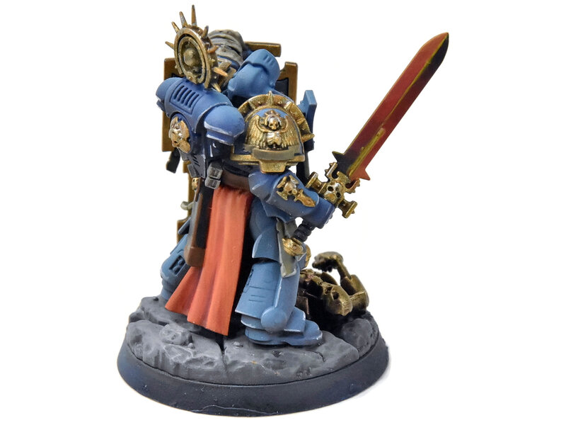 Games Workshop SPACE MARINES Indomitus Captain #1 WELL PAINTED Warhammer 40K