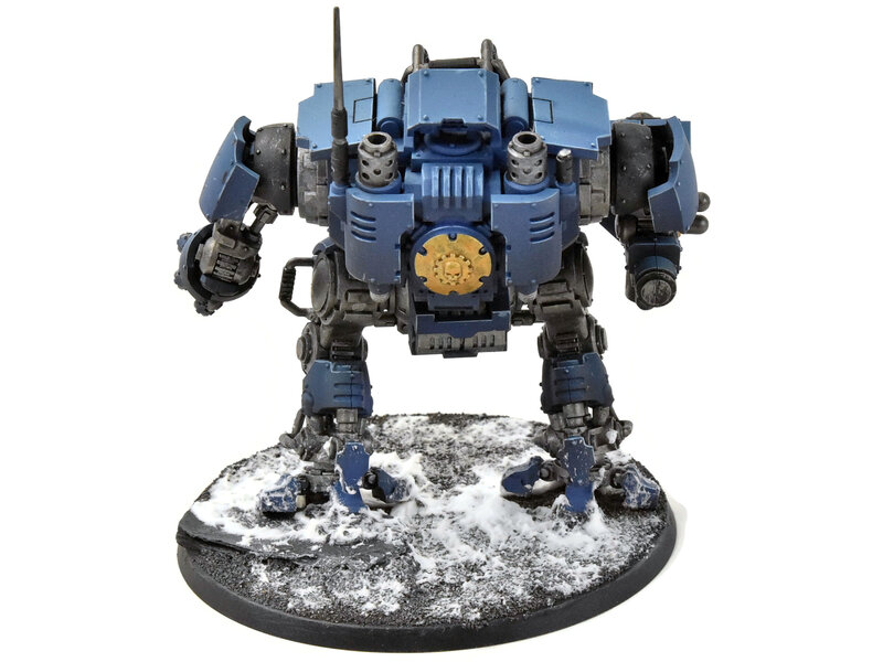 Games Workshop SPACE MARINES Invictor Tactical Warsuit #1 WELL PAINTED Warhammer 40K
