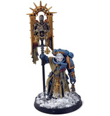 Games Workshop SPACE MARINES Primaris Ancient With Astartes Banner #1 WELL PAINTED 40K