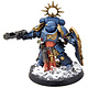 SPACE MARINES Primaris Lieutenant #1 WELL PAINTED Warhammer 40K Indomitus