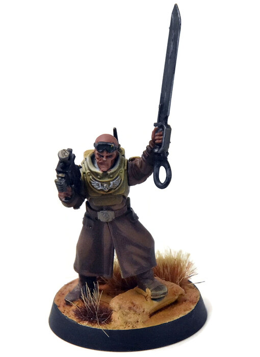 ASTRA MILITARUM Cadian Commander #1 Well Painted Converted #1