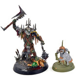 Games Workshop ORRUK WARCLANS Killaboss with Stab-Grot #1 WELL PAINTED Sigmar