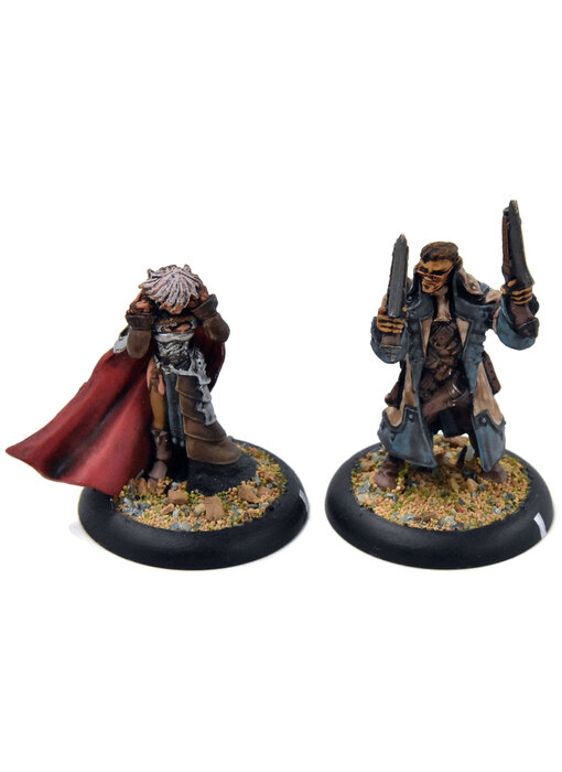 WARMACHINE Lady Aiyana & Master Holt #1 METAL WELL PAINTED mercenairies