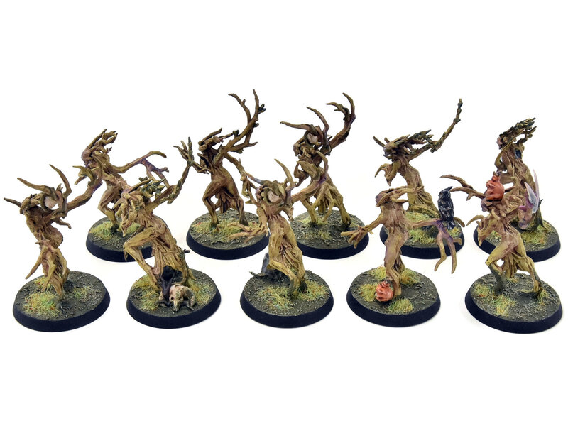 Games Workshop SYLVANETH 10 Dryads #2 WELL PAINTED Sigmar