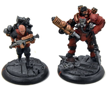 WARMACHINE Marshall General Baldwin Gearhart & Mr Clogg #1 METAL crucible guard