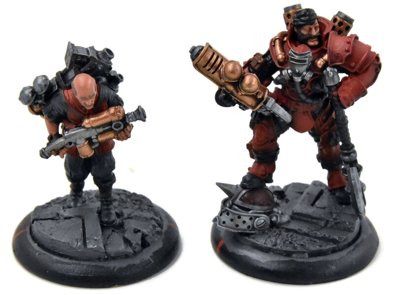 WARMACHINE Marshall General Baldwin Gearhart & Mr Clogg #1 METAL crucible guard