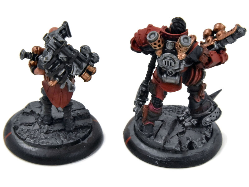 WARMACHINE Marshall General Baldwin Gearhart & Mr Clogg #1 METAL crucible guard