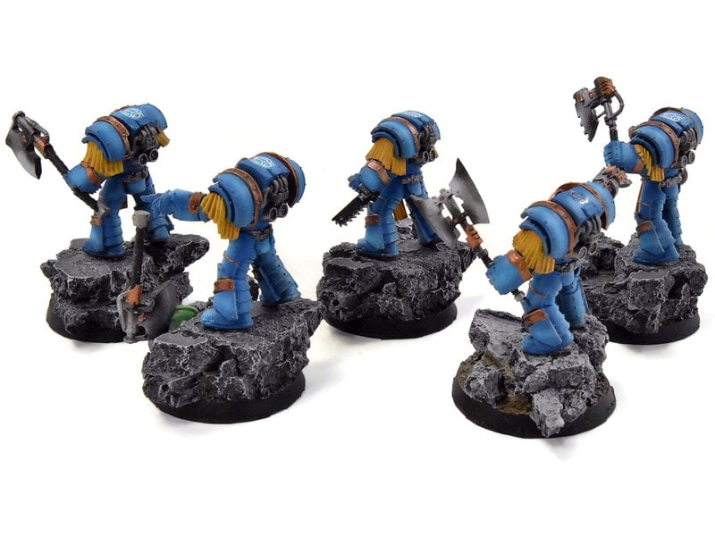 Games Workshop LEGIONES ASTARTES 5 Legion Cataphractii Terminator Thousand Sons PRO PAINTED 30K