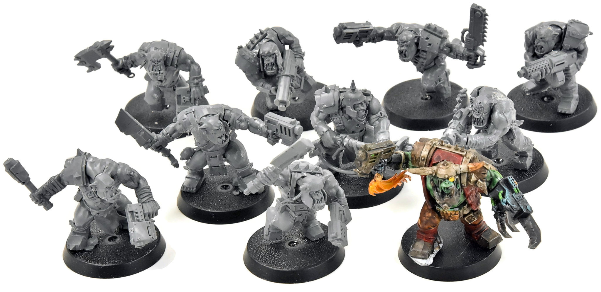 ORKS 10 Ork Boyz #2 Warhammer 40K