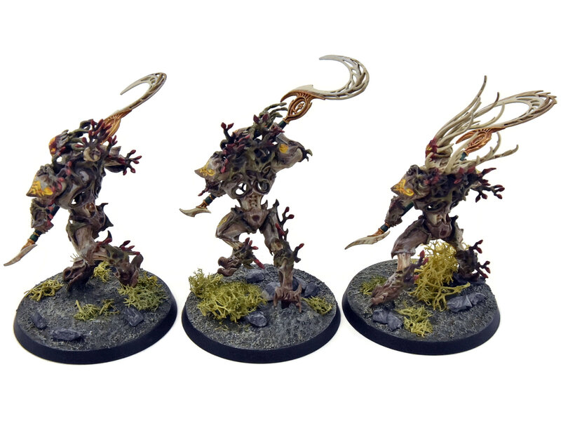 Games Workshop SYLVANETH 3 Kurnoth Hunters #2 WELL PAINTED Sigmar