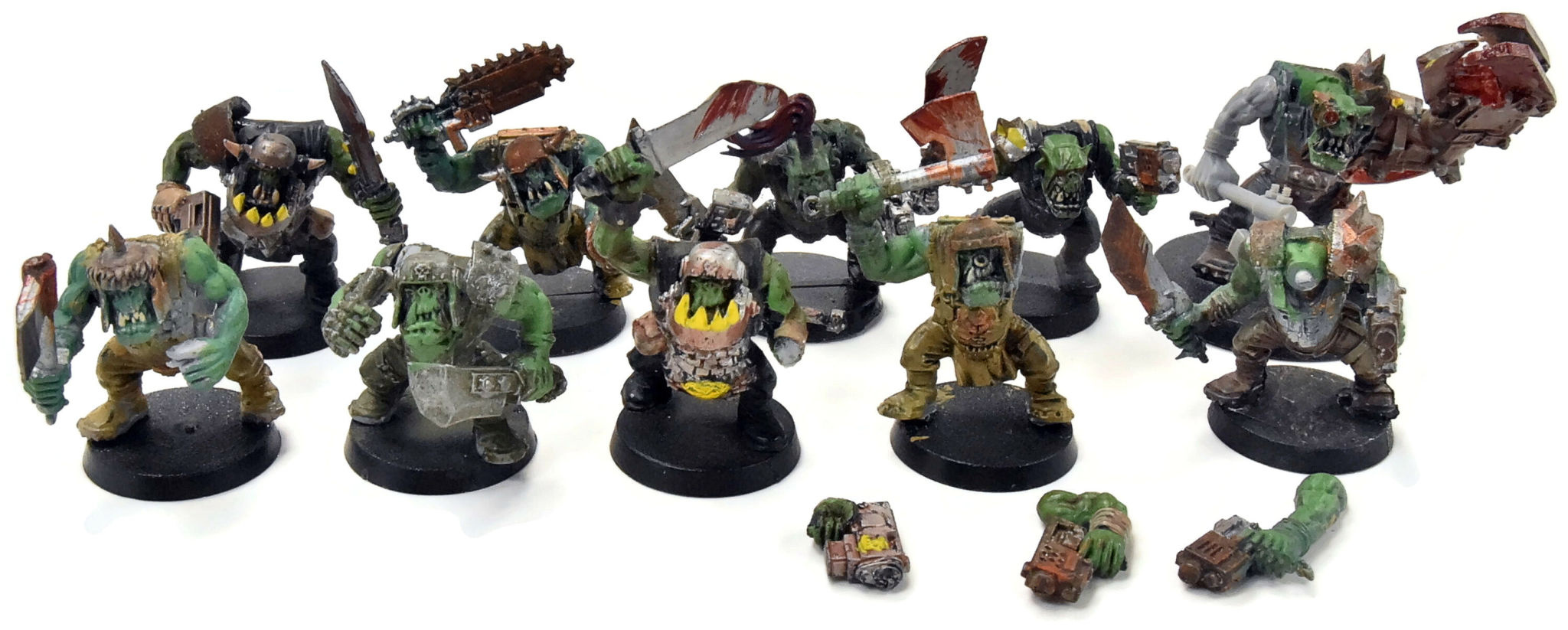 ORKS 10 ork boyz #8 Warhammer 40K