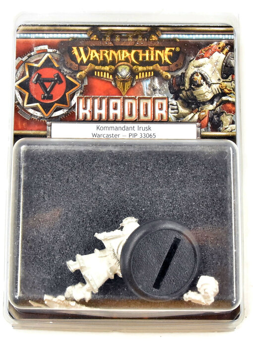 WARMACHINE Kommandant Irusk NIB METAL khador PIP33065