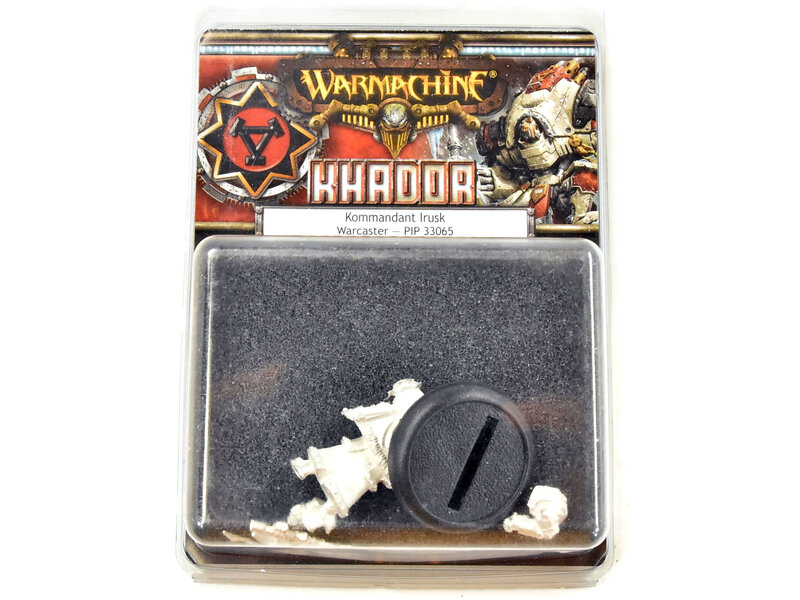 WARMACHINE Kommandant Irusk NIB METAL khador PIP33065