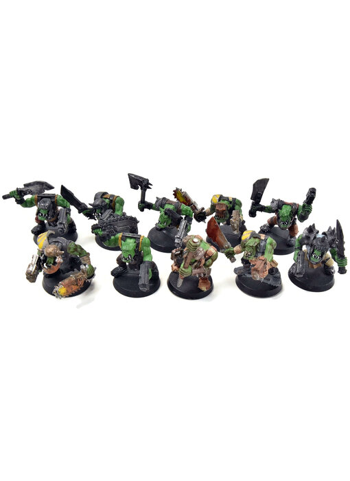 ORKS 10 ork boyz #9 Warhammer 40K