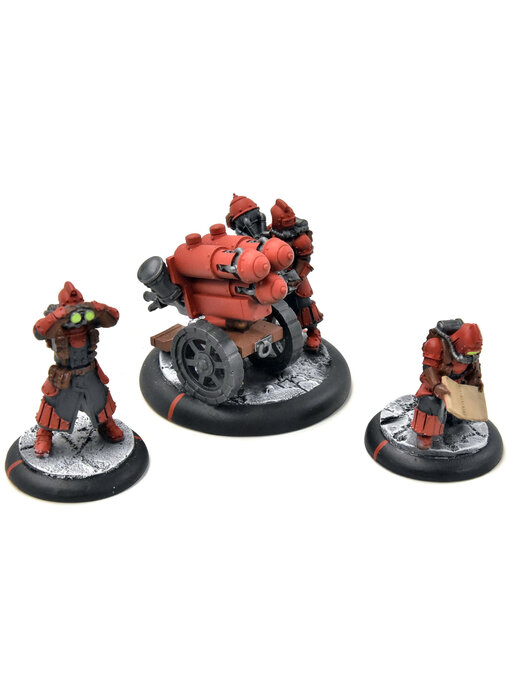WARMACHINE 3 Dragons Breath Rocket #1 WELL PAINTED METAL crucible guard