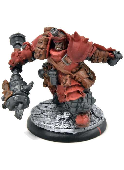 WARMACHINE Hutchuck Ogren Bounty Hunter #1 WELL PAINTED mercenaries