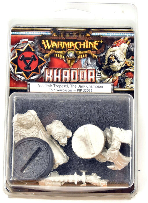 WARMACHINE Vladimir Tzepesci The Dark Champion NIB METAL khador PIP33035