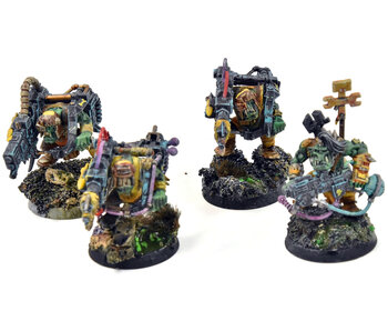 ORKS 4 Lootas Orks #2 Warhammer 40K WELL PAINTED