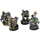ORKS 4 Lootas Orks #2 Warhammer 40K WELL PAINTED